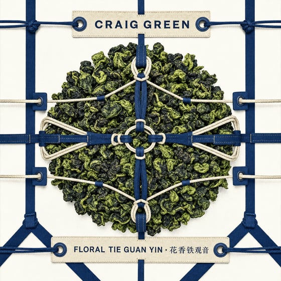 Floral Tie Guan Yin
